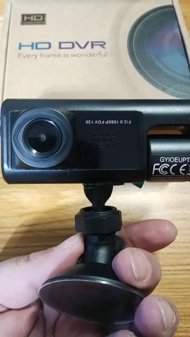 Cámara DVR HD para auto con soporte 1080p - 2