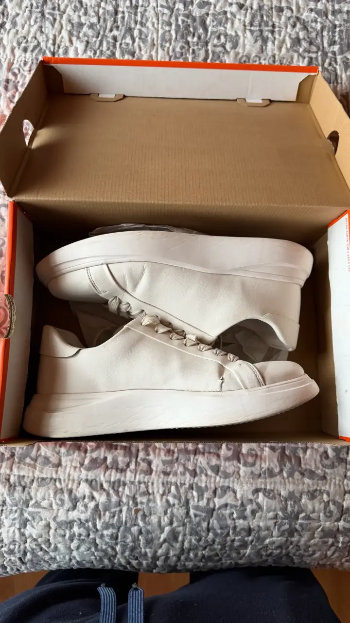 Zapatillas blancas Zara - Talla 41 - 3