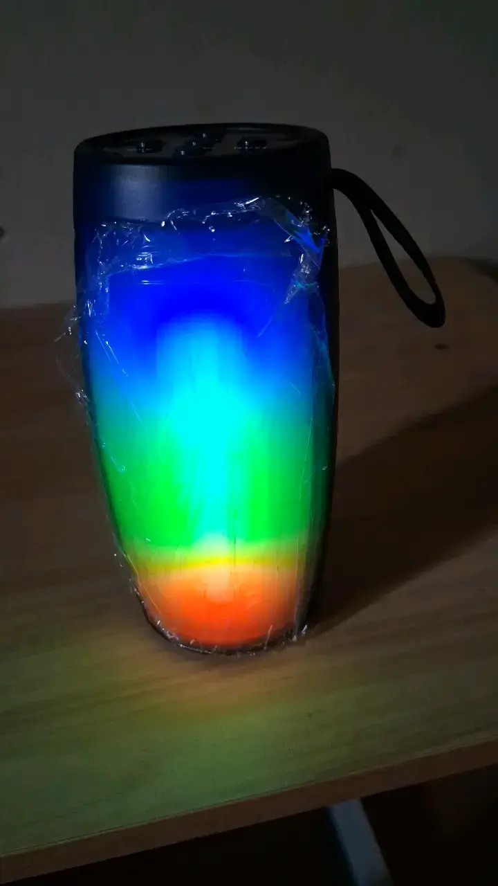 Altavoz Bluetooth con luces LED multicolor - 2