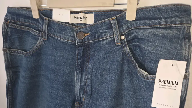 Jeans Wrangler Premium Denim Azul Hombre - 2