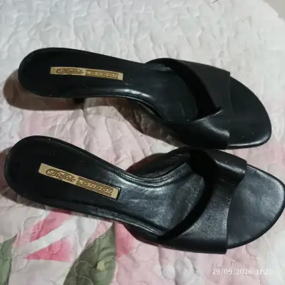 Sandalias de tacón negro Buffalo London - miniatura 1