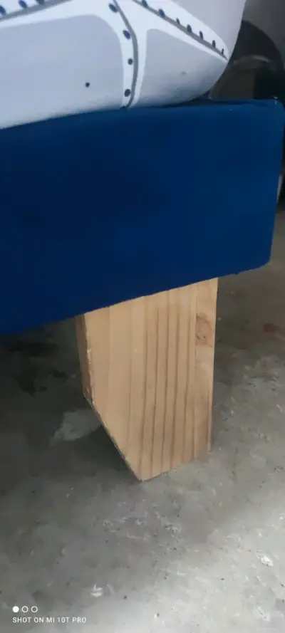 Cama plaza y media muy buen estado sin detalles - miniatura 2