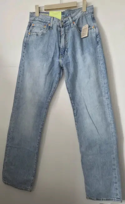 Jeans Levi's 555 Relaxed Straight Azul Claro - miniatura 1
