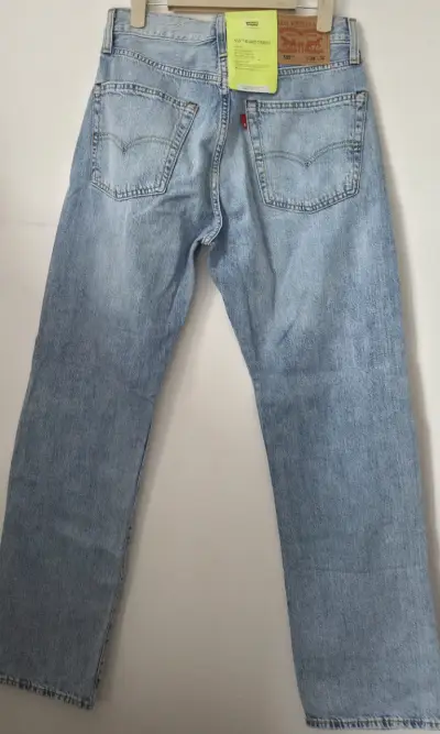 Jeans Levi's 555 Relaxed Straight Azul Claro - miniatura 3