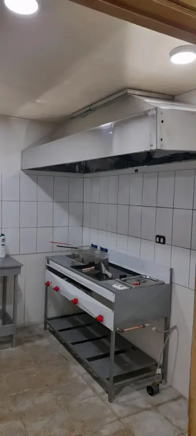 Campana extractora de acero inoxidable industrial - miniatura 2