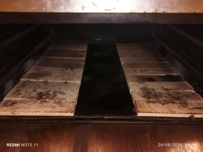 Horno industrial a gas con termómetro - miniatura 2