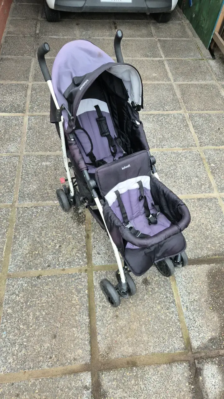 Coche de bebé doble Infanti Fratello plegable - 1