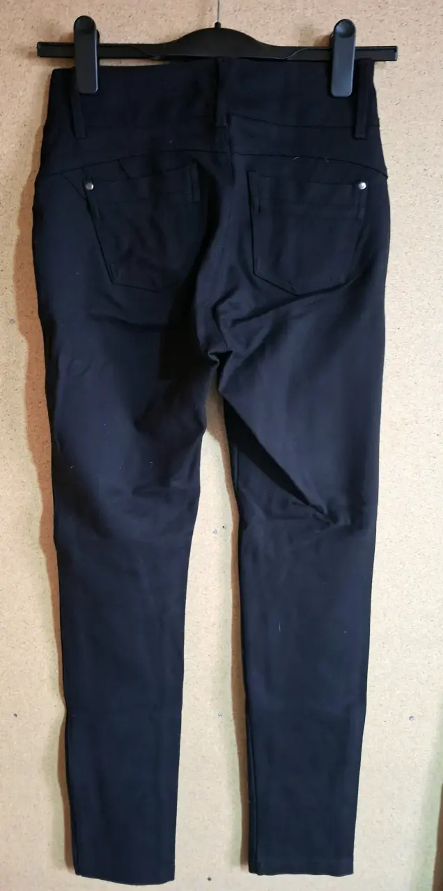 Pantalones negros formales de mujer Wados - 2