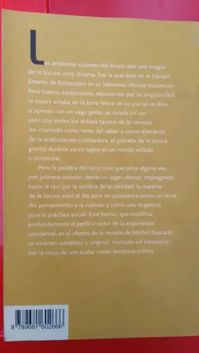 Libro Historia de la Locura Michel Foucault - miniatura 2
