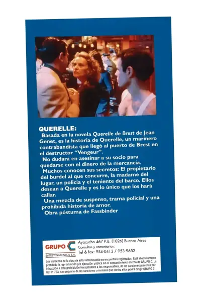 VHS Querelle de Rainer Werner Fassbinder - miniatura 2
