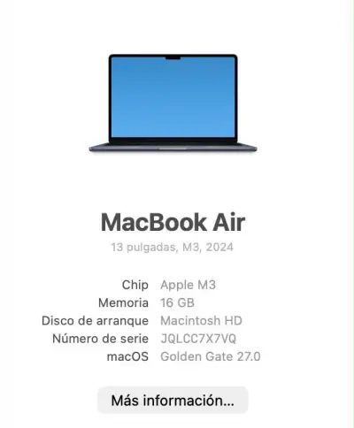 MacBook Air 13" Chip M3 - miniatura 6