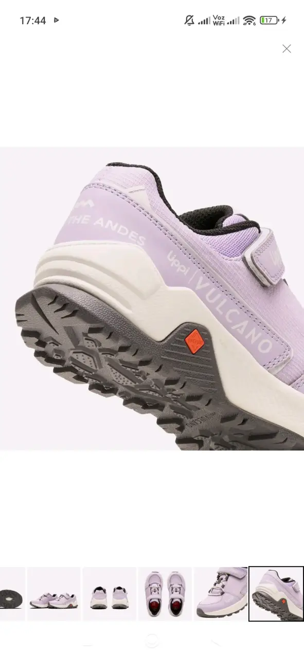Zapatillas de trekking Uppi Vulcano lila Talla 31 - 1