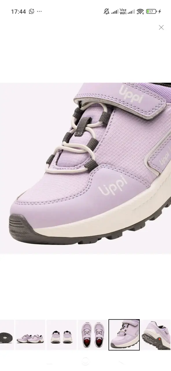 Zapatillas de trekking Uppi Vulcano lila Talla 31 - 2