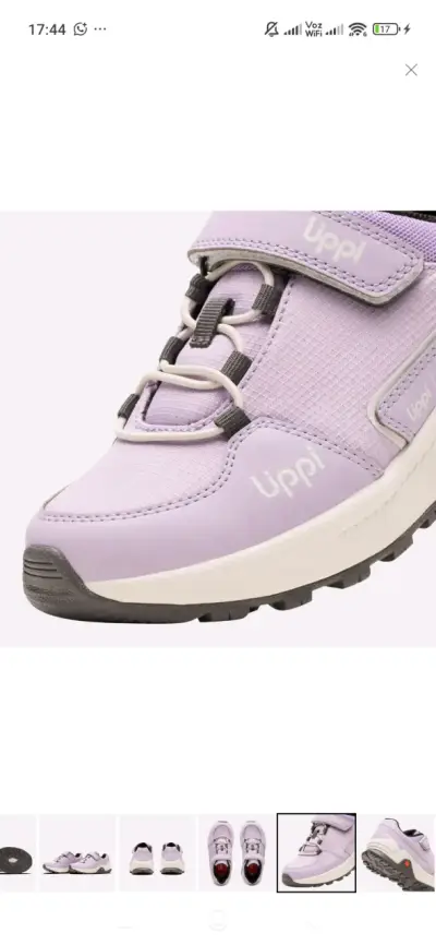 Zapatillas de trekking Uppi Vulcano lila Talla 31 - miniatura 2