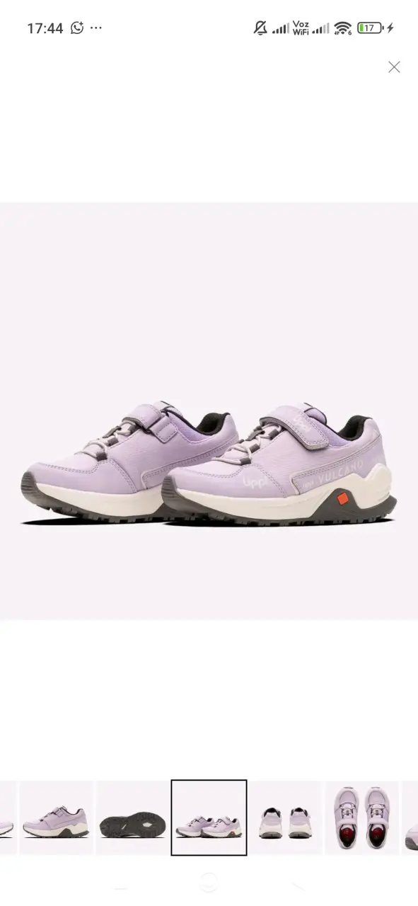 Zapatillas de trekking Uppi Vulcano lila Talla 31 - 4