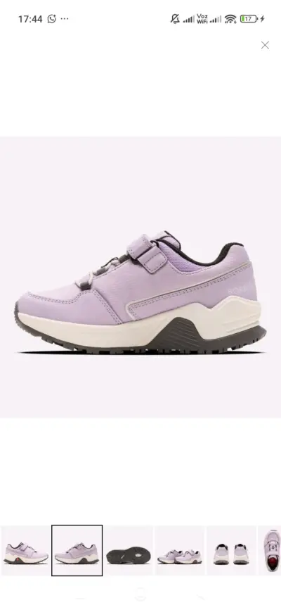 Zapatillas de trekking Uppi Vulcano lila Talla 31 - miniatura 5