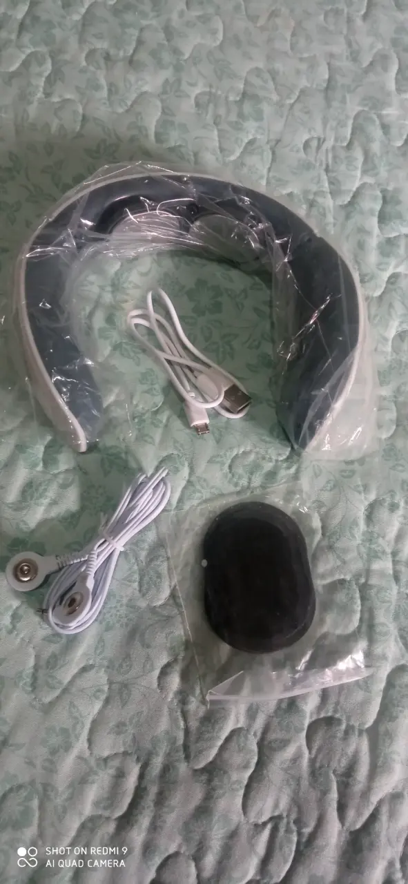 Masajeador de Cuello Eléctrico con Pulsos y Calor - 2
