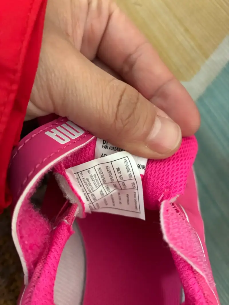 Zapatillas deportivas rosadas para niño Puma - 3