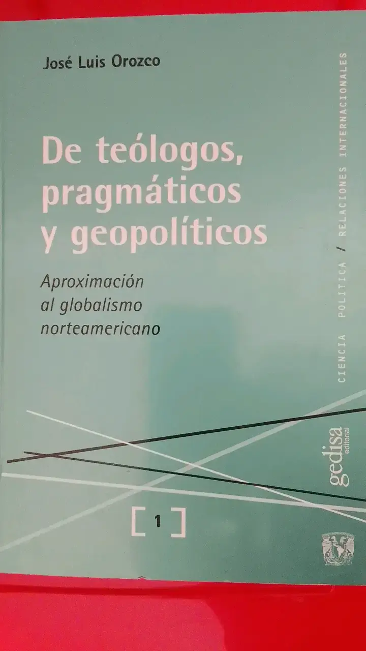'De teólogos, pragmáticos y geopolíticos' de - 1