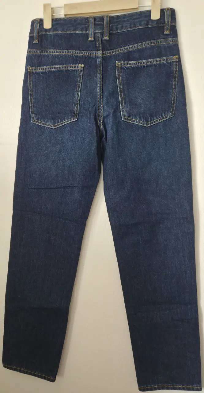 Jeans azul oscuro para mujer MNG - 3