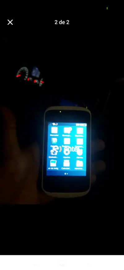 Teléfono Huawei blanco en buen estado - miniatura 2