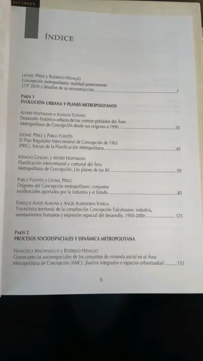 Libro ConcepciónMetropolitano Evolución y Desafíos - miniatura 2