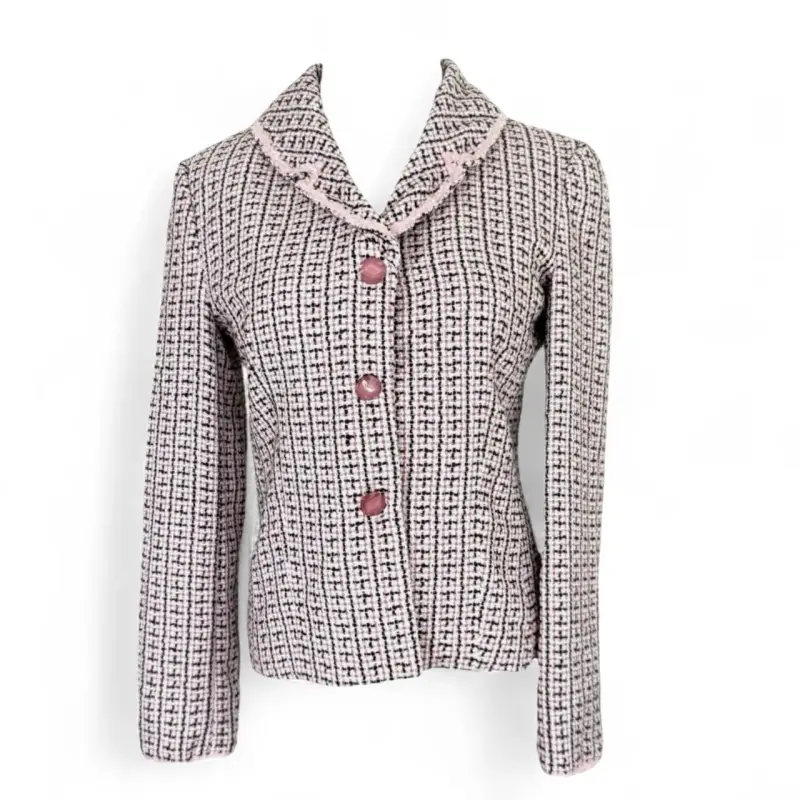 Traje de Chaqueta y Falda Bouclé Talla 12 - 2