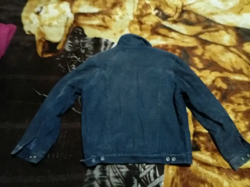 Chaqueta de pana azul Wrangler con forro - 2