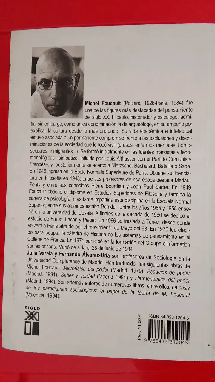 Libro 'El Uso de los Placeres' de Michel Foucault - 2