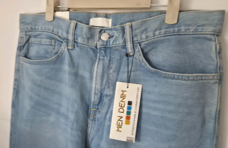 Jeans H&M Men Denim Hombre – Azul Claro - 2