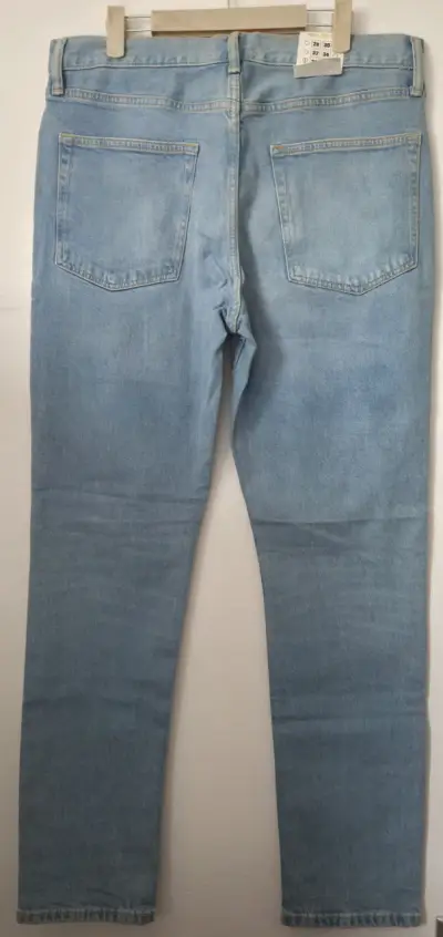 Jeans H&M Men Denim Hombre – Azul Claro - miniatura 3
