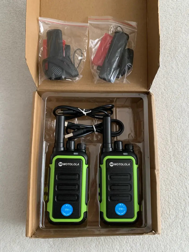 Walkie Talkies Motolola Verdes - 2