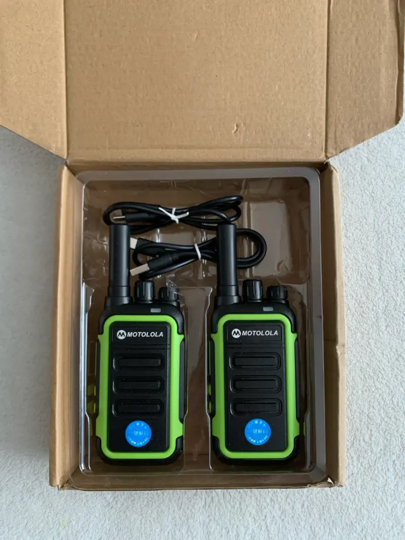 Walkie Talkies Motolola Verdes - 3