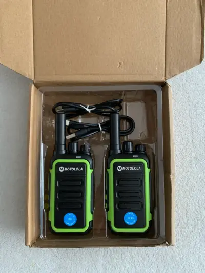 Walkie Talkies  Motolola Verdes - miniatura 3