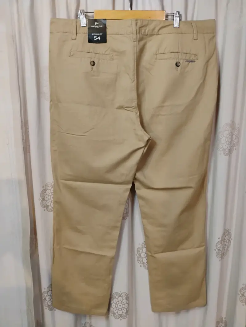 Pantalón beige para hombre talla 54 - 2