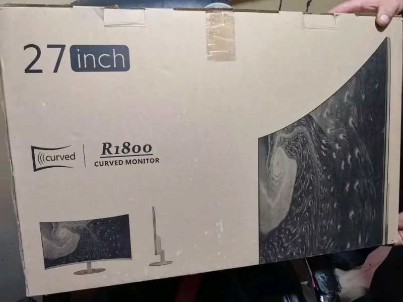 Monitor curvo de 27 pulgadas R1800 Full HD - 2