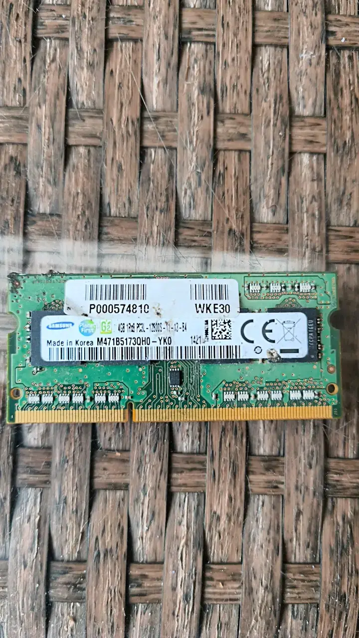 Memoria RAM Samsung 4GB DDR3 para Laptop