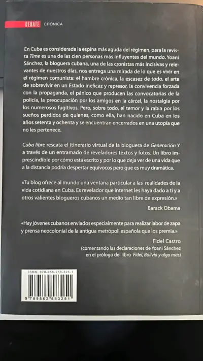 Libro 'Cuba Libre' de Yoani Sánchez - miniatura 2