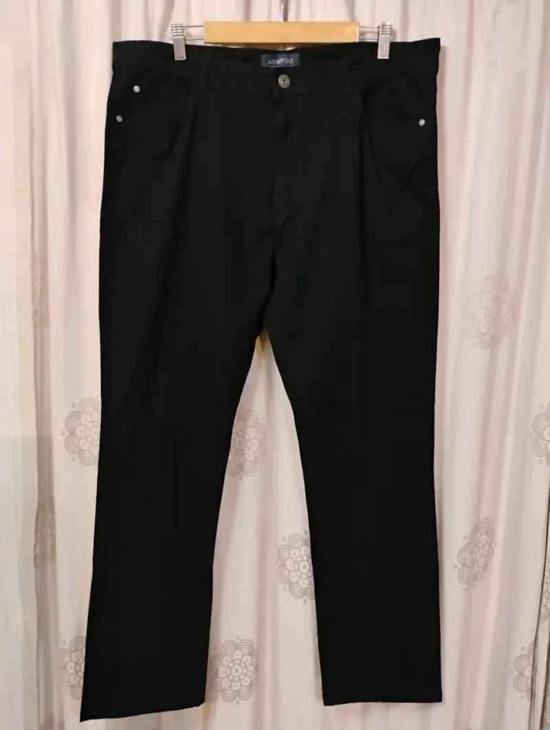 Pantalón negro para hombre Newport talla 48 - 1