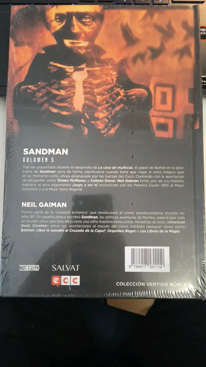 Novela gráfica Sandman Volumen 5 de Neil Gaiman - 2