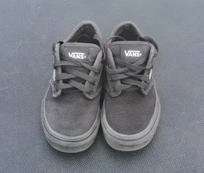 Zapatillas Vans Black Niño Talla 28 - miniatura 1