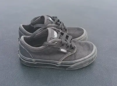Zapatillas Vans Black Niño Talla 28 - miniatura 2