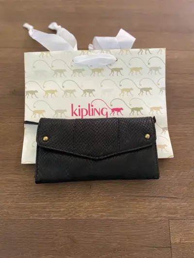 Billetera cuero Kipling nueva - miniatura 1