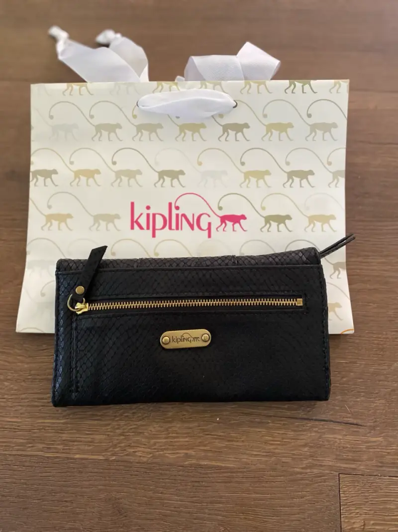 Billetera cuero Kipling nueva - 2