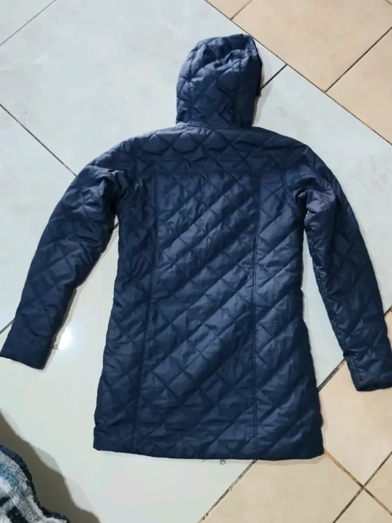 Chaqueta Columbia azul con capucha para mujer - 2