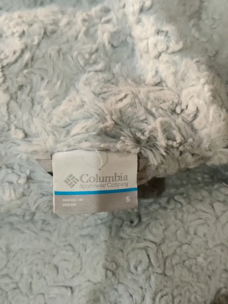 Chaqueta Columbia azul con capucha para mujer - 3