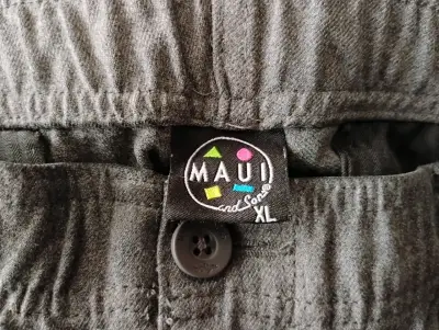 Pantalones Maui gris para hombre talla XL - miniatura 3