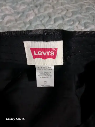 Boina de lana a cuadros Levi's - miniatura 1