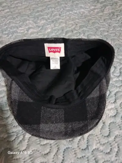 Boina de lana a cuadros Levi's - miniatura 3