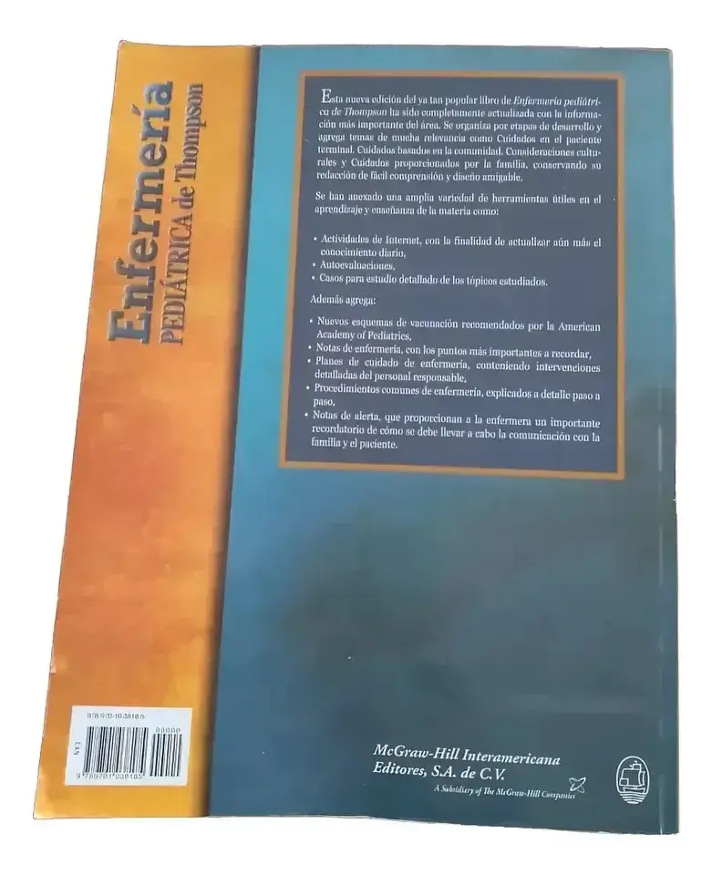 Libro Enfermería Pediátrica de Thompson Octava Edición - 3